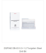 DSPIAE DB-03 Набор сверл 10 шт. Tungsten Steel Drill Bit (0,3 мм - 1,2 мм)