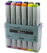 Набор маркеров Copic Classic 12 цв. в пенале