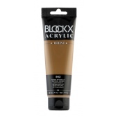 Сиена натуральная, краска акриловая Blockx Artist, 120 мл