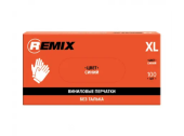 REMIX Перчатки нитровиниловые, цвет синий, размер XL, 50 шт.