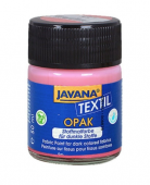 Нерастекающаяся краска по темным тканям C.Kreul Javana Tex Opak розовая 50 мл