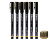 Набор маркеров Gaahleri Metallic Series X 6 Dark Gold
