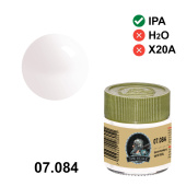 Краска спиртовая Jim Scale, цвет белый перламутр (White Pearl), 10 мл