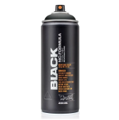 Аэрозольная краска Montana BLACK Black/ черный, 400 мл