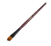 Кисть Roubloff серии 13RB ORIGINAL №13 синтетика, имитация колонка, овальная фигурная, фигурная ручка