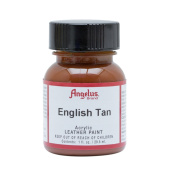Краска для кожи и ткани Angelus Leather Acrylic Paint 019 English tan, 29,5 мл