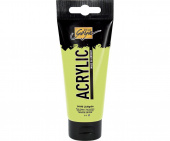 Краска акриловая Solo Goya Acryl Basic 100 мл, светло-зеленый