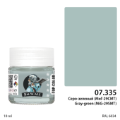 Краска спиртовая Jim Scale, цвет серо-зеленый (МиГ-29СМТ), 10 мл