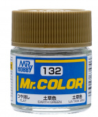 Mr. Hobby Краска 10 мл C132 EARTH GREEN