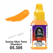 Краска акриловая Jim Scale 05.305, цвет Sunny Skin Tone (STANDARD), 18 мл