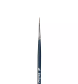 Кисть Альбатрос серии Байкал, синтетика, круглая №0, длинная ручка