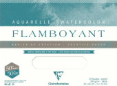 Clairefontaine Блок бумаги для акварели Flamboyant 31х41 см, 20 л, 300 г