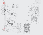 Iwata 96357502 Болт с шестигранной головкой и шайбой для DDP120B