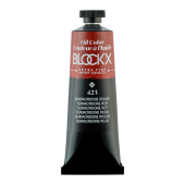 Квинакридон красный, краска масляная Blockx, 35 мл