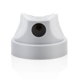 Кэп Montana Skinny Cap Aerosol Art, светло-серый с черной вставкой, 0,4-1,0 см (уп. 50 шт.)