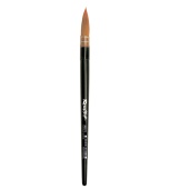 Кисть Roubloff серии QD15 №10, колонок микс, круглая, короткая ручка