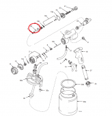 Graco 243842 Воздушный клапан Tutbo HVLP Gun