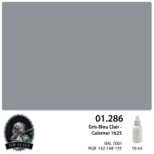 Краска акриловая Jim Scale 01.286 цвет Gris-Bleu Clair – Celomer 1625, 18 мл