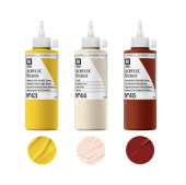 Набор красок Vallejo Acrylic Studio №17 Combination, 3 шт.