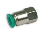 Vepa B252/3 Фитинг цанговый пластиковый F1/8", 8 мм, с уплотнением