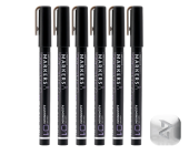 Набор маркеров Gaahleri Metallic Series X 6 Aluminium