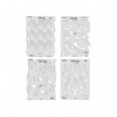 Трафарет Artool FLAME OFTRAMA SET (FOR 5SP)