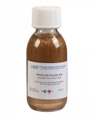 Жидкая бронза (поталь) Masserini Metallic водная, 125 мл, тусклое золото