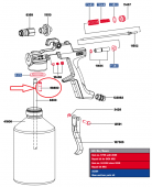 SATA 68890 Клапан для HRS