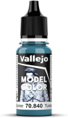 068. 70840 Краска Vallejo Model Color Light Turquoise (Светло-Бирюзовый)