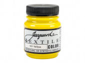 Нерастекающаяся краска по светлым тканям Jacquard Textile Colors желтая 101