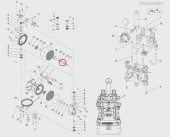 Iwata 06630011 Прокладка насоса DDP120B