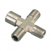 Pegas Крест резьба три наружных, одна внутренняя MMMF 1/4"