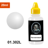 Jim Scale 01.302L Лак матовый 20 мл