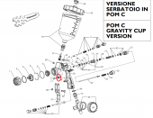 Walcom Гайка сальника иглы для Slim Kombat S