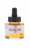 Акварель жидкая Ecoline банка 30 мл №201 Light yellow (Желтый светлый)