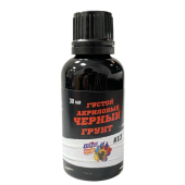 Хася Моделист Густой акриловый чёрный грунт, 30 мл