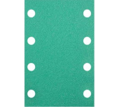 HANKO Шлифовальная полоска Green Film DC341 81x133 мм 8 отв. Р120
