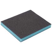 HANKO Шлифовальная губка 2-сторонняя Sponge Pads Blue 120x98x13 мм #240 Micro Fine