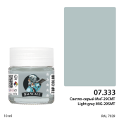 Краска спиртовая Jim Scale, цвет светло-серый (МиГ-29СМТ), 10 мл