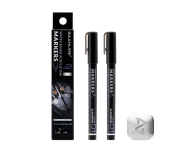 Набор маркеров Gaahleri Metallic Series X 2 Aluminium