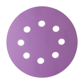 HANKO Диск шлифовальный PP627 Purple Paper 125 мм 8 отв. Р40