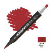 Маркер SKETCHMARKER Brush R110 Bloody Red