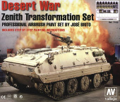 71153 Набор красок Vallejo Desert War Zenith Transformation Set (9 x 17 мл + 2 x 35 мл)