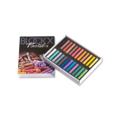 Набор сухой пастели Blockx, 24 цв., "Ассорти"