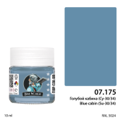 Краска спиртовая Jim Scale, цвет голубой (кабина Су-30/34), 10 мл