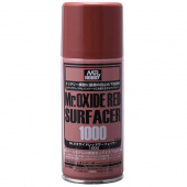 Mr. Hobby Краска-грунтовка в баллончике Mr. Oxide Red Surfacer 1000, 170 мл
