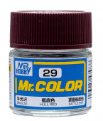 Mr. Hobby Краска 10 мл C29 HULL RED