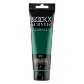 Зеленый прочный темный, краска акриловая Blockx Artist, 120 мл