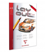 Clairefontaine Блокнот для маркеров Layout 75 г/м2 A3 70 листов