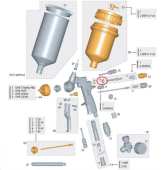 Впускной уплотнитель воздушного клапана для Sagola 4600